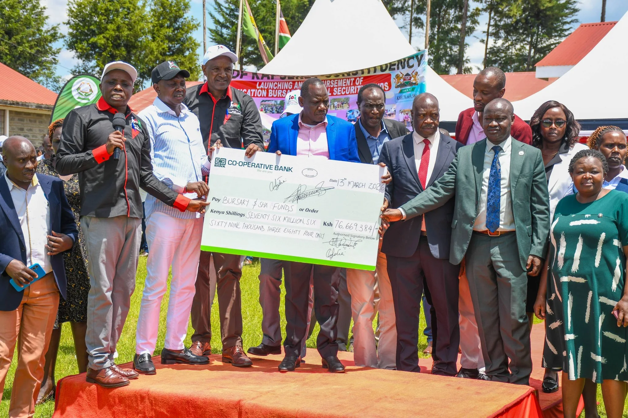 Kapseret Constituency Disburses Ksh 76.6 Million Bursary to Support Education and Vulnerable Families