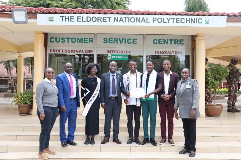 TENP Models Celebrate Runners-Up Finish at National Mr. and Miss TVET Contest